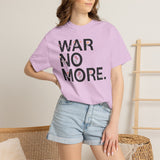 "War No More" Floral Unisex Garment-Dyed T-shirt