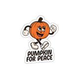 Pumpkin for Peace Die-Cut Sticker