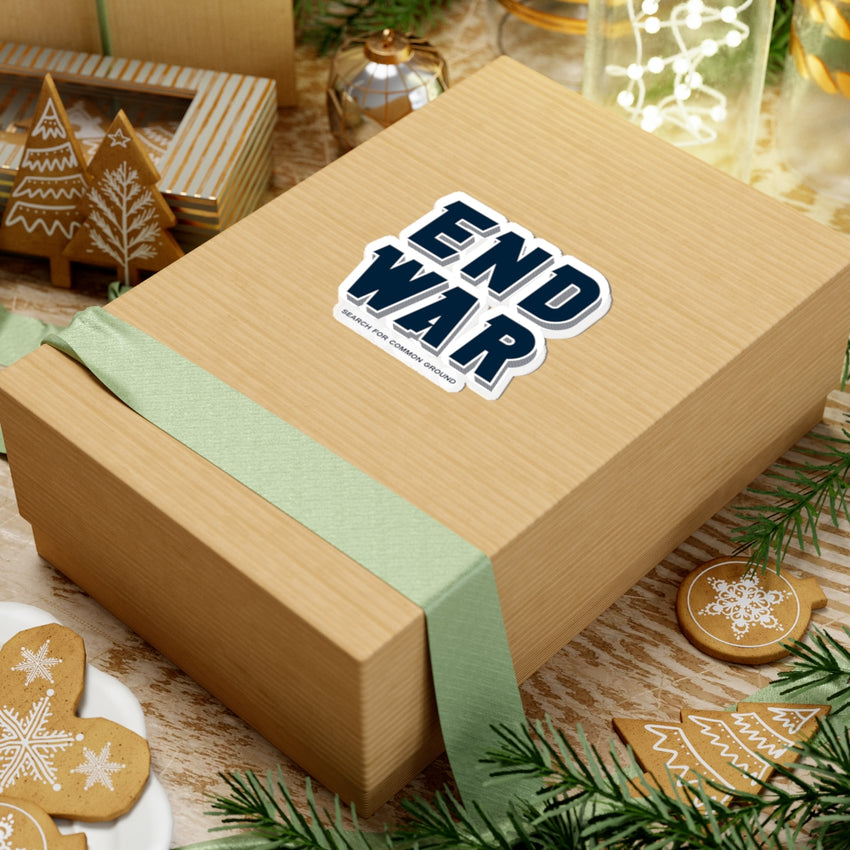 End War Kiss-Cut Sticker
