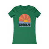 "Peace is Possible" Women's Favorite Tee