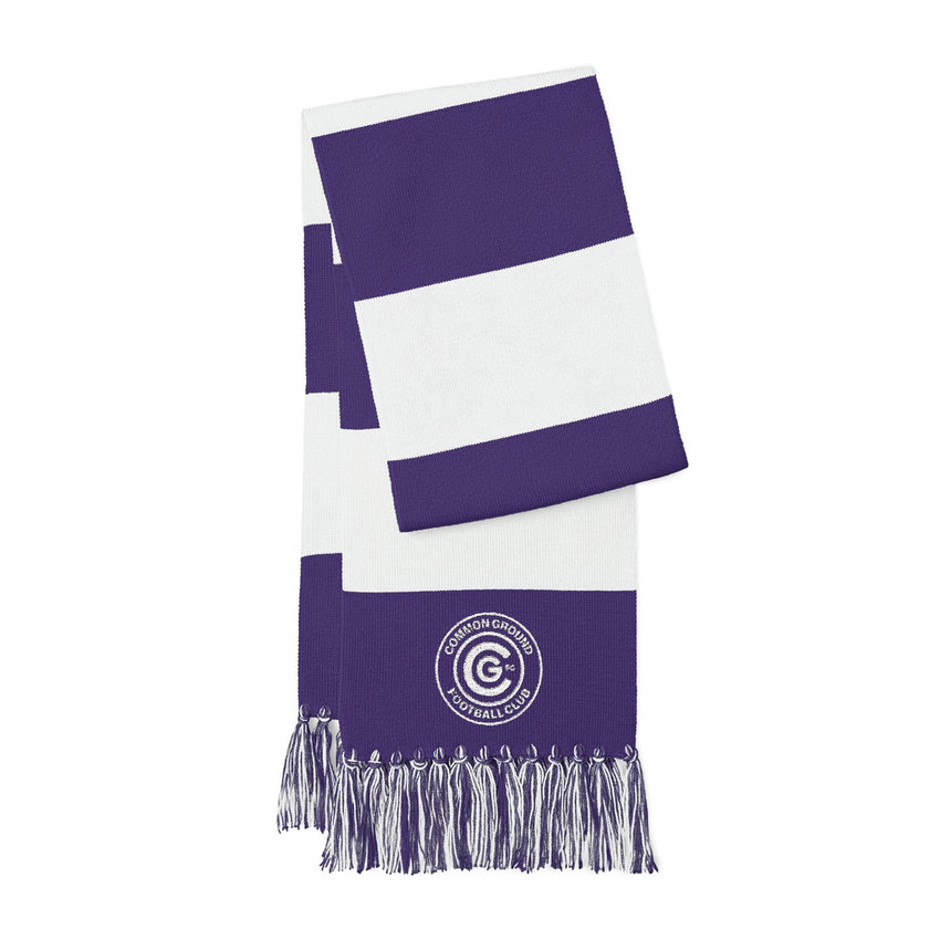 Common Ground Football Club Embroidered Spectator Scarf