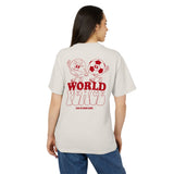 World Peace & Football Unisex Heavy Faded Tee