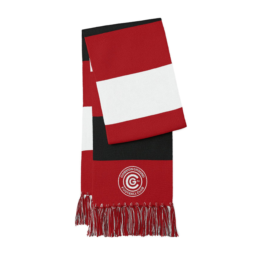 Common Ground Football Club Embroidered Spectator Scarf