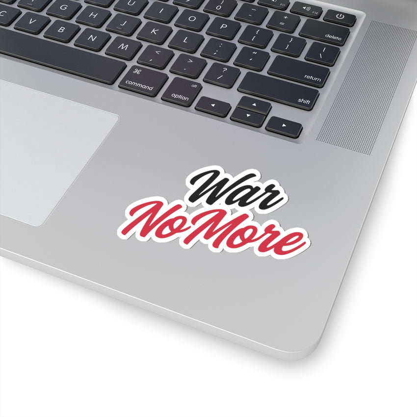 War No More Kiss-Cut Sticker
