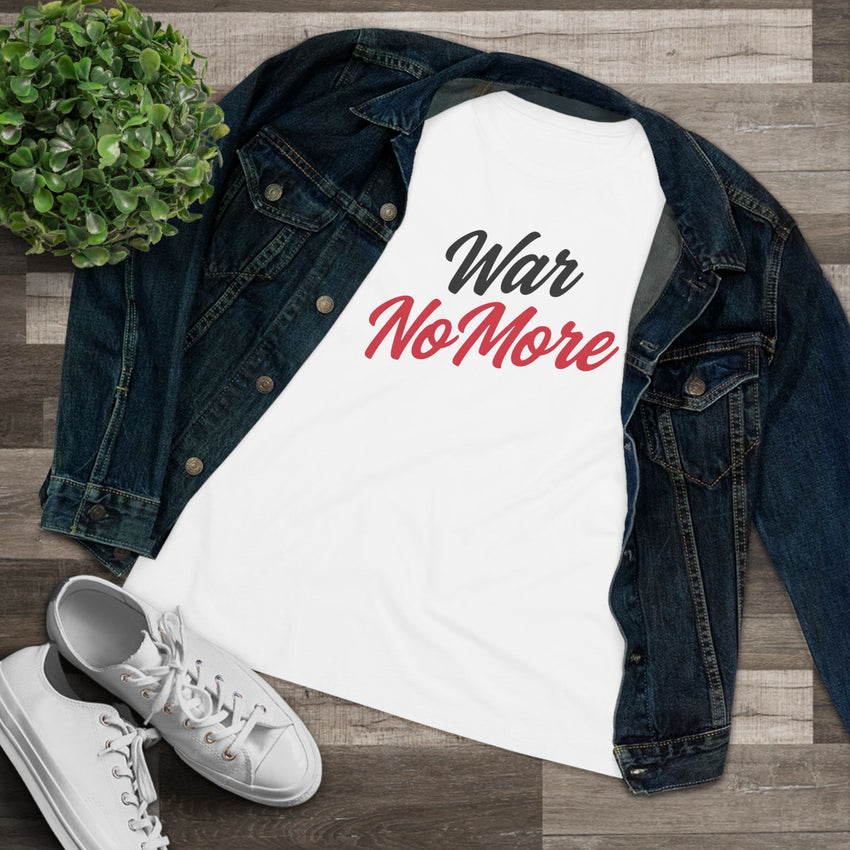 "War No More" Women's Cotton Tee