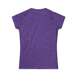 "Love Anyway" White Print Women's Softstyle Tee
