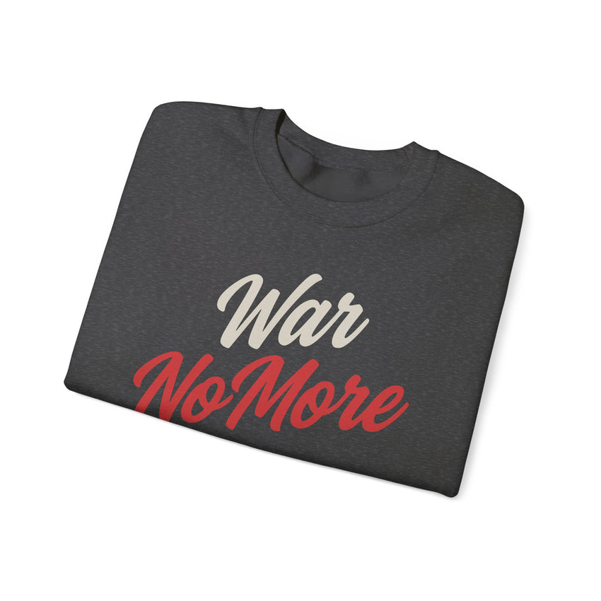 "War No More" Unisex Heavy Blend Crewneck Sweatshirt