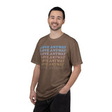 "Love Anyway" Vintage Waterfall Unisex Garment-Dyed T-shirt
