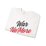 "War No More" Unisex Heavy Blend Crewneck Sweatshirt