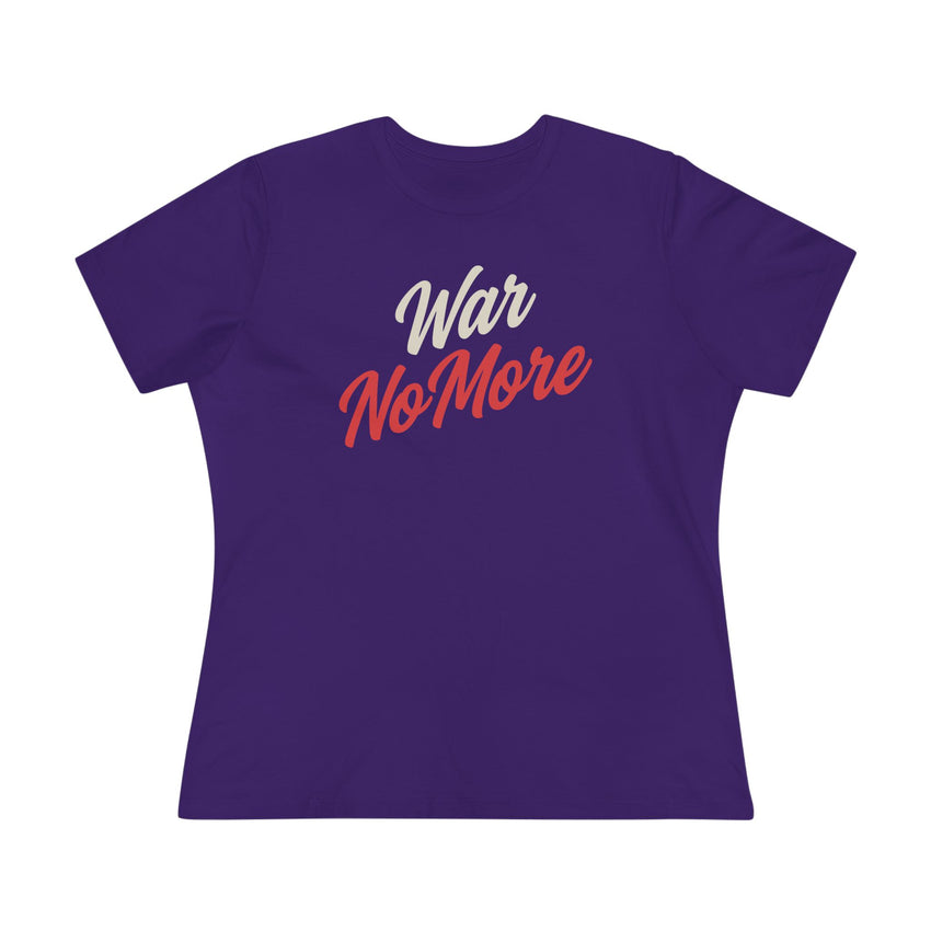"War No More" Women's Cotton Tee