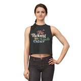 "We Belong To Each Other” Vintage Women's Crop Top
