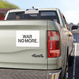 "War No More" Floral Car Magnet