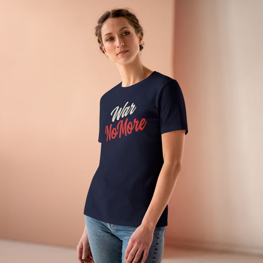 "War No More" Women's Cotton Tee