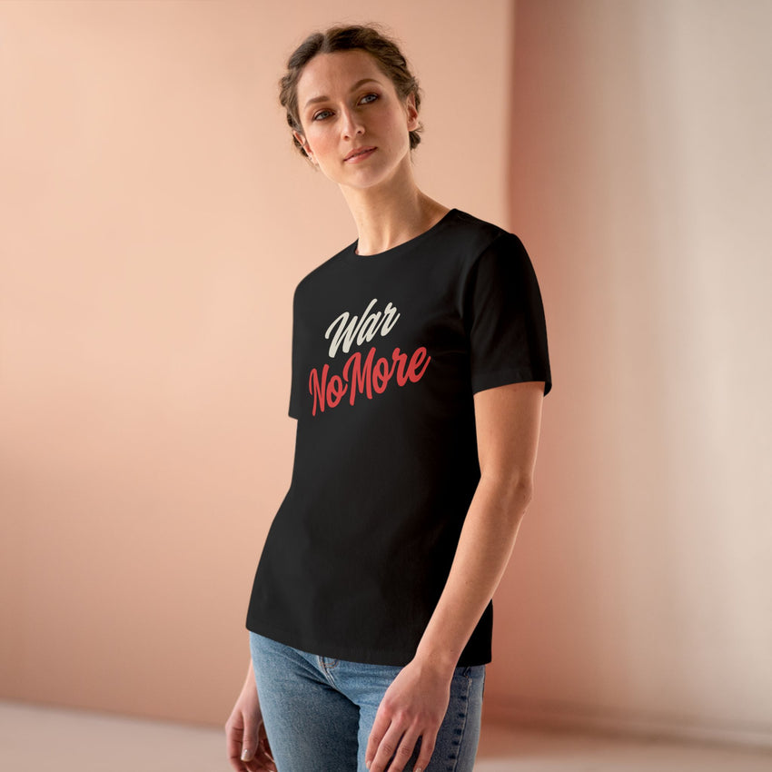 "War No More" Women's Cotton Tee