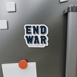 End War Die-Cut Magnet
