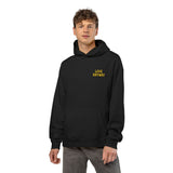 "Love Anyway" Gold Embroidered Relaxed Hoodie