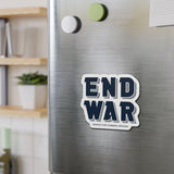 End War Die-Cut Magnet