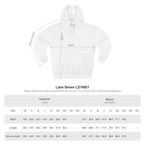 "Peace Can't Wait" Embroidered Three-Panel Fleece Hoodie