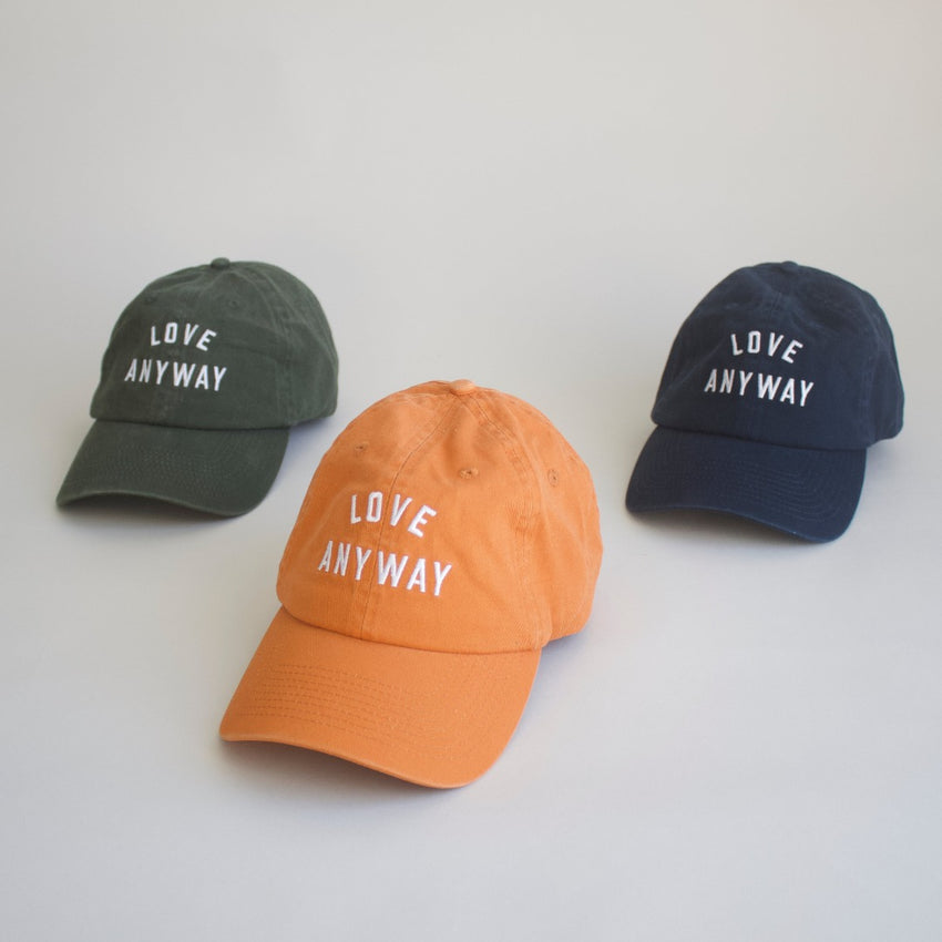 "Love Anyway" Hat - Navy