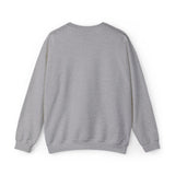 "Love Anyway"  Collegiate Black Embroidered Unisex Crewneck Sweatshirt