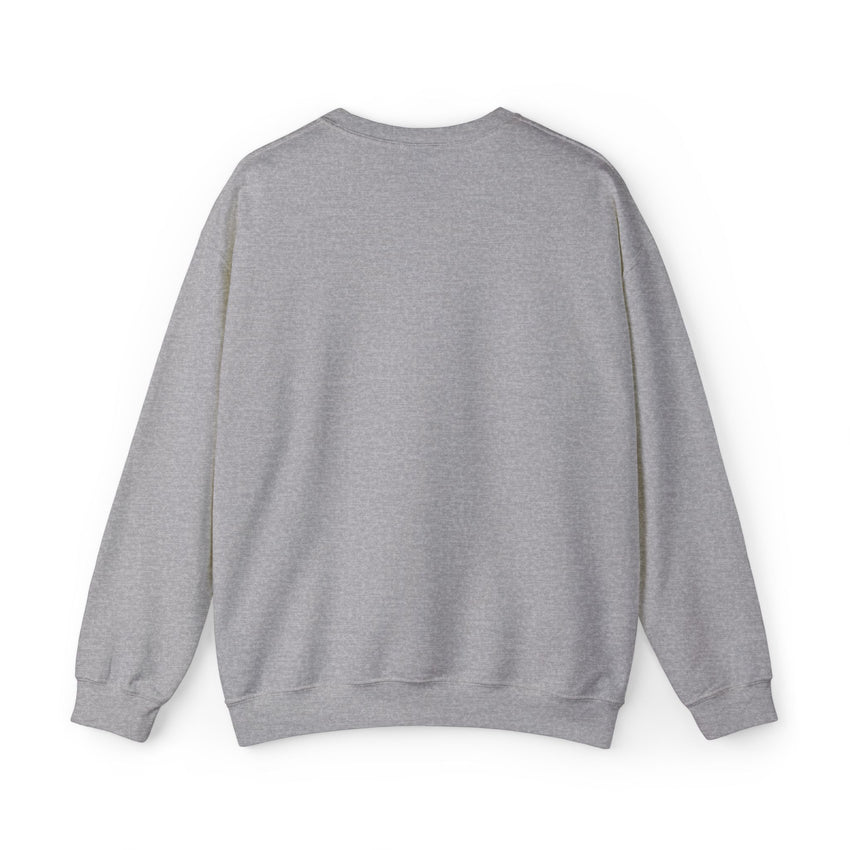 "Love Anyway"  Collegiate Black Embroidered Unisex Crewneck Sweatshirt