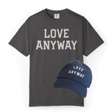 "Love Anyway" Navy Hat & Heavyweight Shirt Bundle