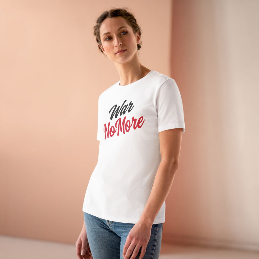 "War No More" Women's Cotton Tee