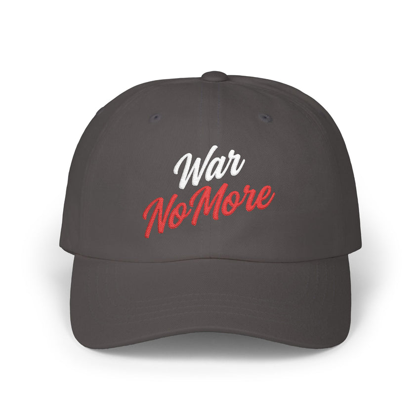 War No More Embroidered Classic Dad Cap
