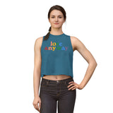 "Love Anyway" Pride Women's Crop Top