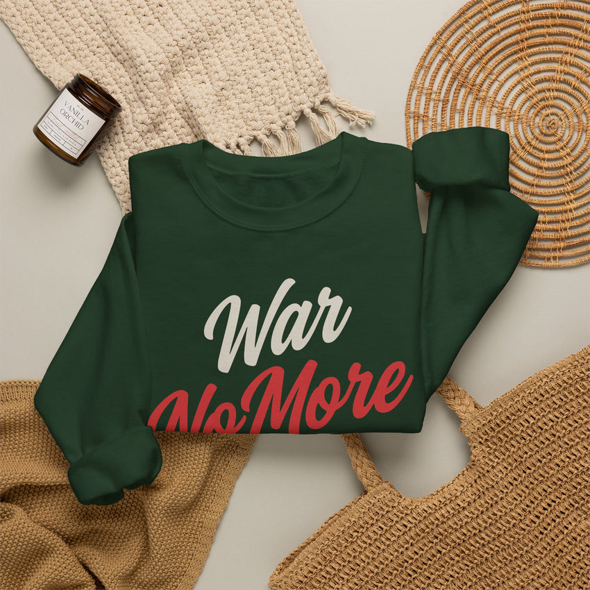 "War No More" Unisex Heavy Blend Crewneck Sweatshirt