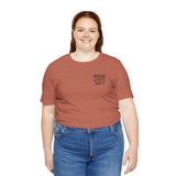 "Peace Can't Wait" Embroidered Unisex Jersey Short Sleeve Tee