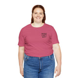 "Peace Can't Wait" Embroidered Unisex Jersey Short Sleeve Tee