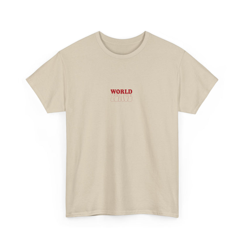 World Peace World Cup Unisex Heavy Cotton Tee