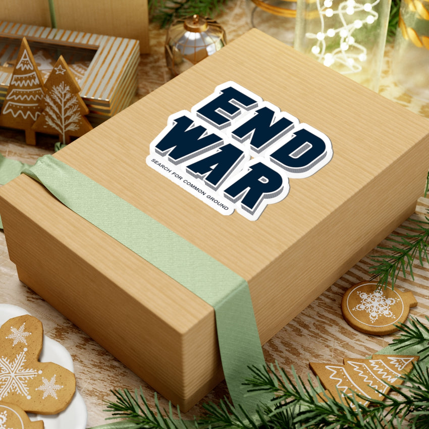 End War Kiss-Cut Sticker