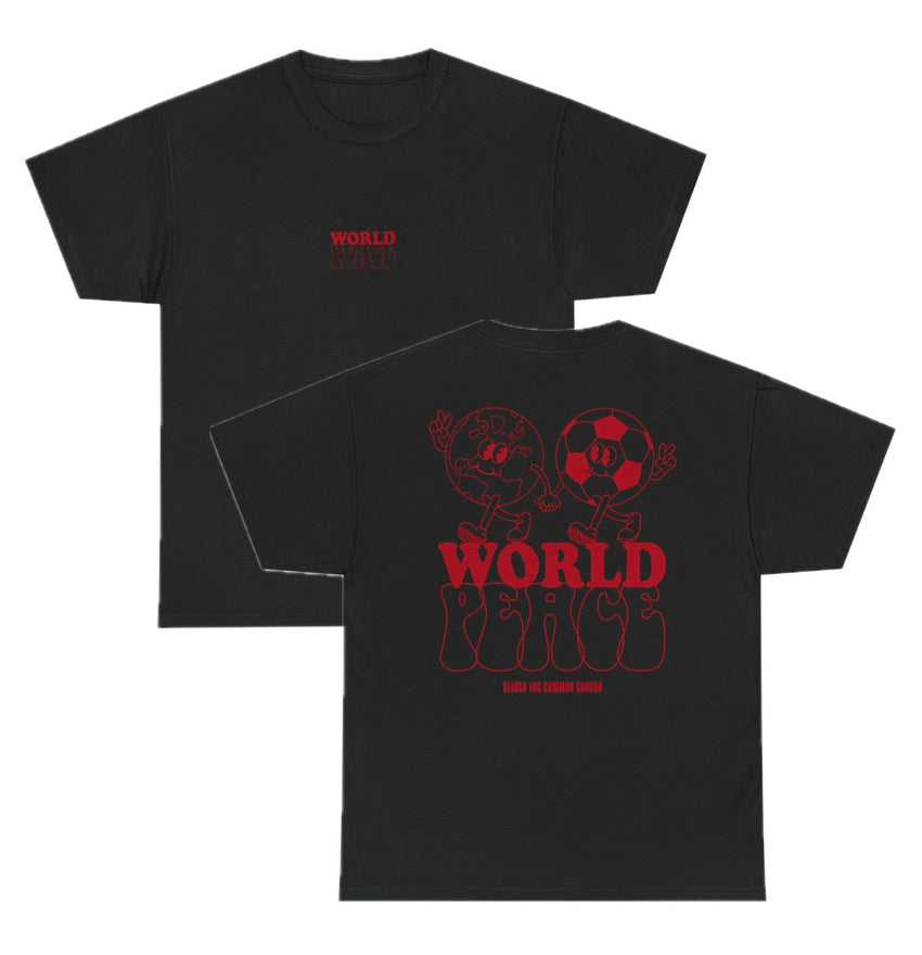World Peace World Cup Unisex Heavy Cotton Tee