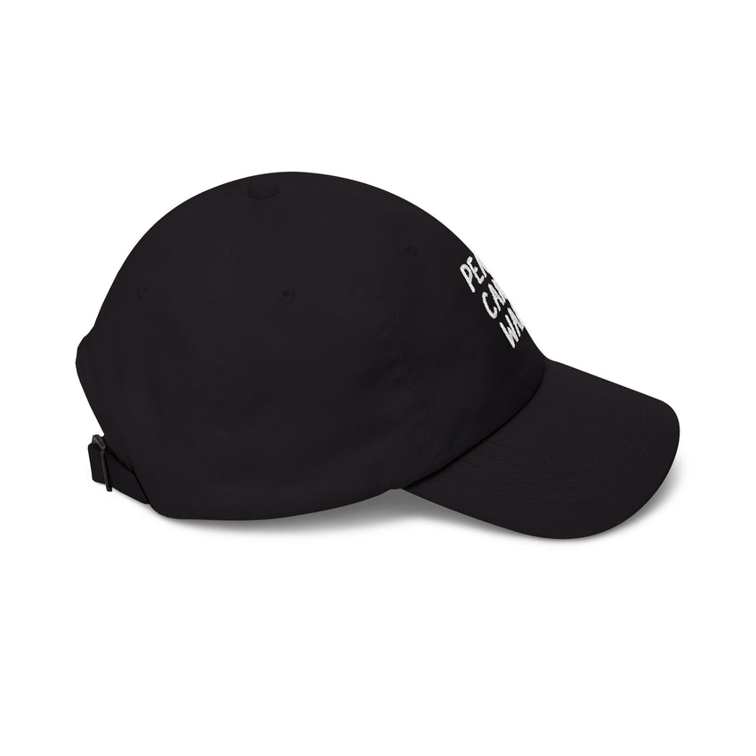 "Peace Can't Wait" Embroidered Classic Dad Cap