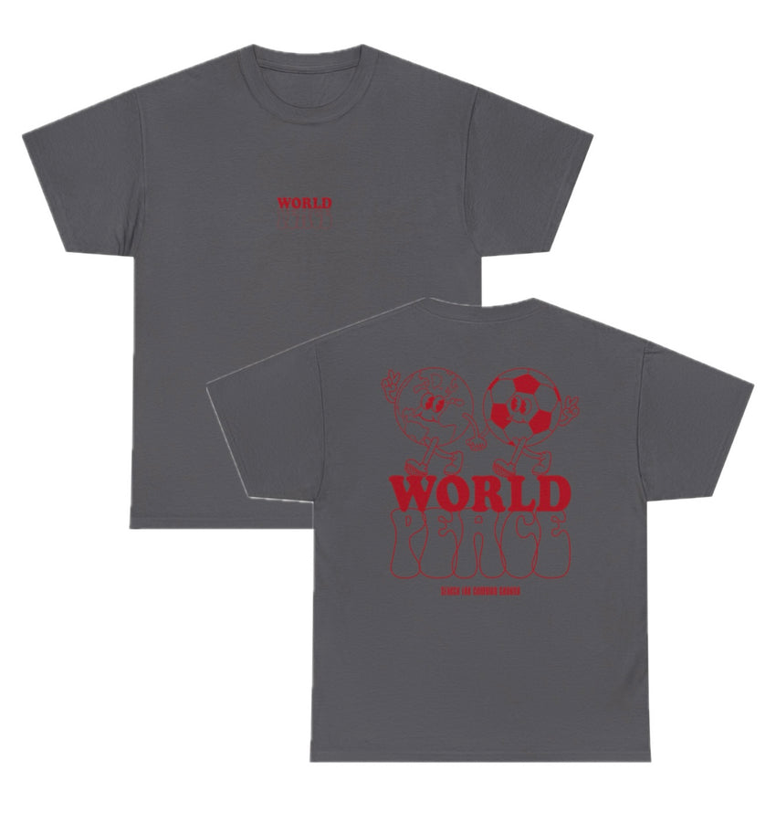 World Peace World Cup Unisex Heavy Cotton Tee