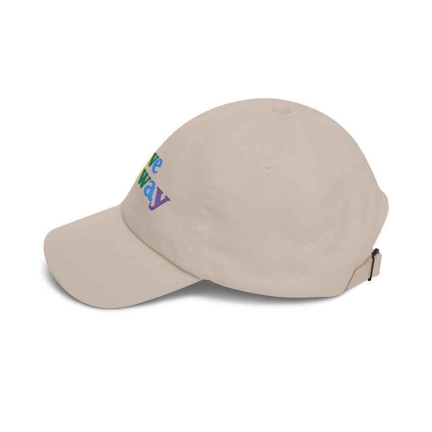 "Love Anyway" Pride Embroidered Classic Dad Cap
