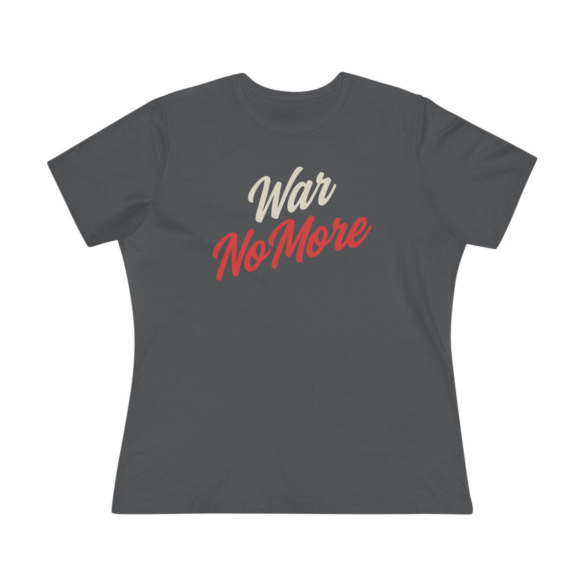 "War No More" Women's Cotton Tee