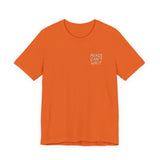 "Peace Can't Wait" Embroidered Unisex Jersey Short Sleeve T-Shirt