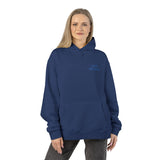 "Love Anyway" Royal Blue Embroidered Relaxed Hoodie