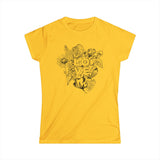 "Love" Botanical Women's Softstyle Tee
