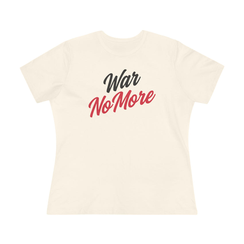 "War No More" Women's Cotton Tee