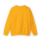 "Love Anyway"  Collegiate Black Embroidered Unisex Crewneck Sweatshirt