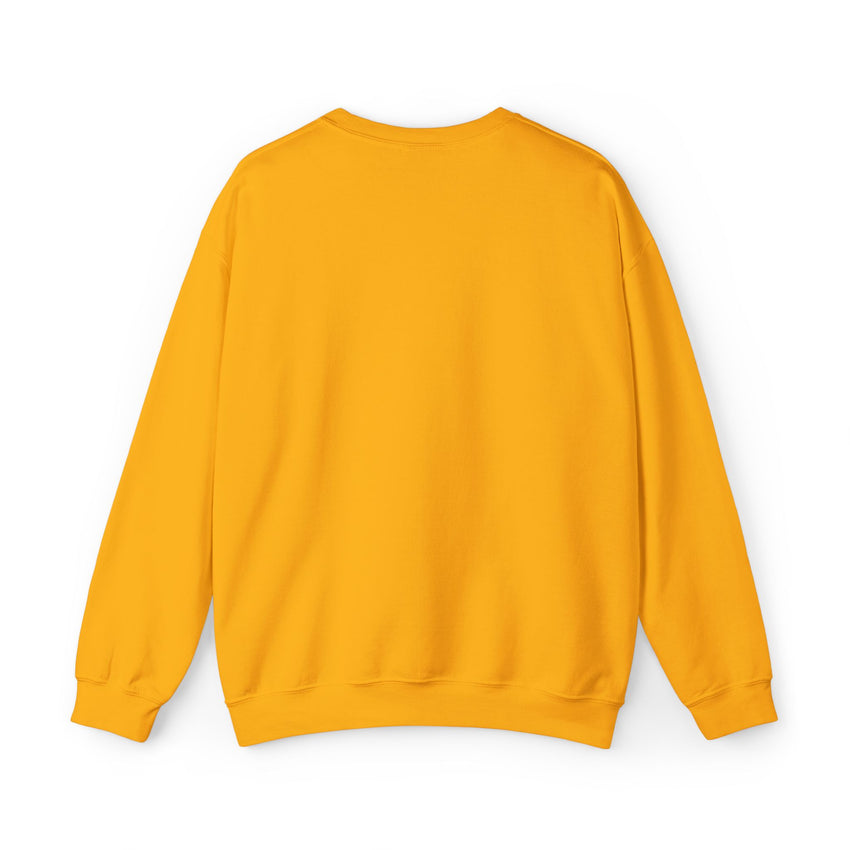"Love Anyway"  Collegiate Black Embroidered Unisex Crewneck Sweatshirt