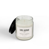 Peace Candle with Black Lid