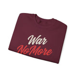 "War No More" Unisex Heavy Blend Crewneck Sweatshirt