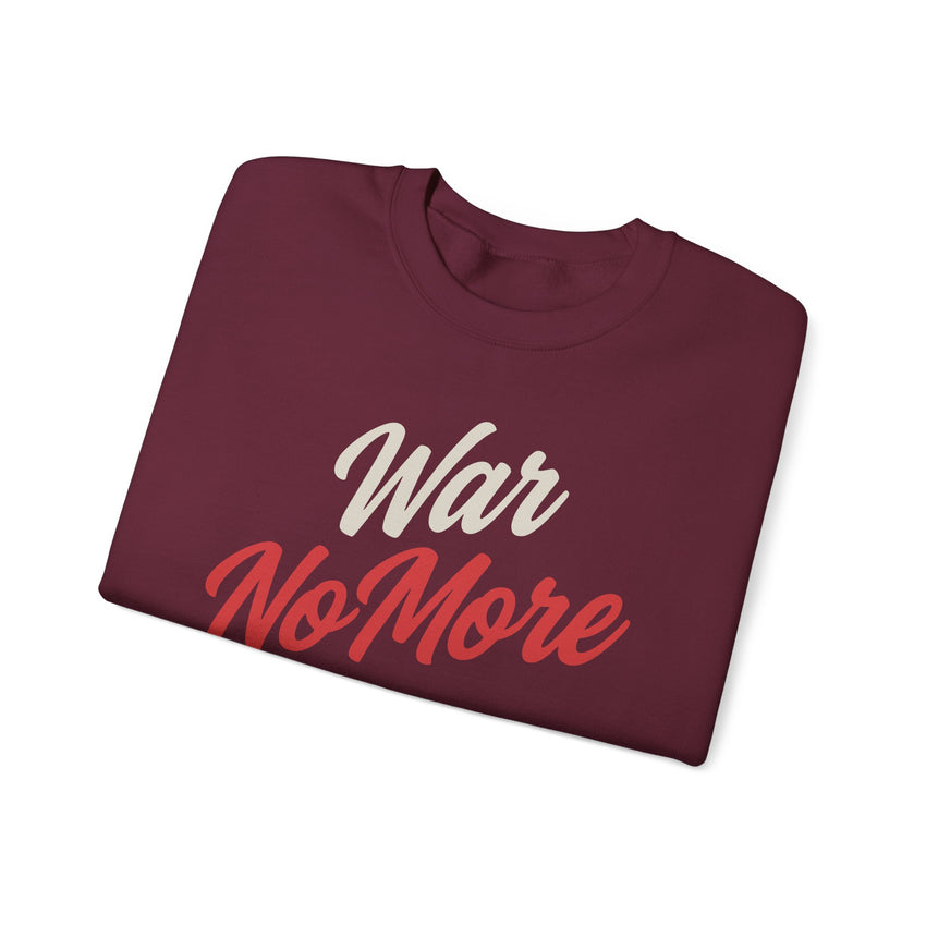 "War No More" Unisex Heavy Blend Crewneck Sweatshirt