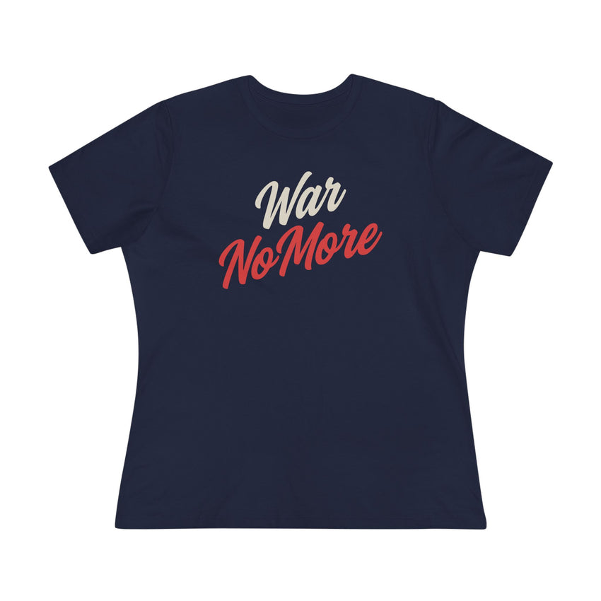 "War No More" Women's Cotton Tee