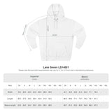 "Peace Can't Wait" Embroidered Three-Panel Fleece Hoodie